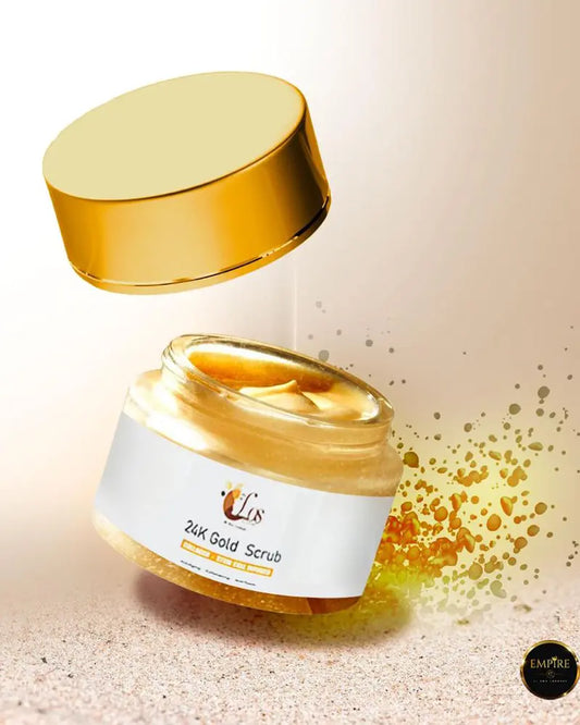 24k Gold Face Scrub