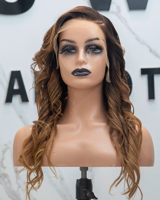 Straight Marron Wig